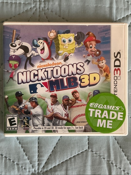 Nickelodeon Other - Nickelodeon Nicktoons MLB 3D (Nintendo 3DS)